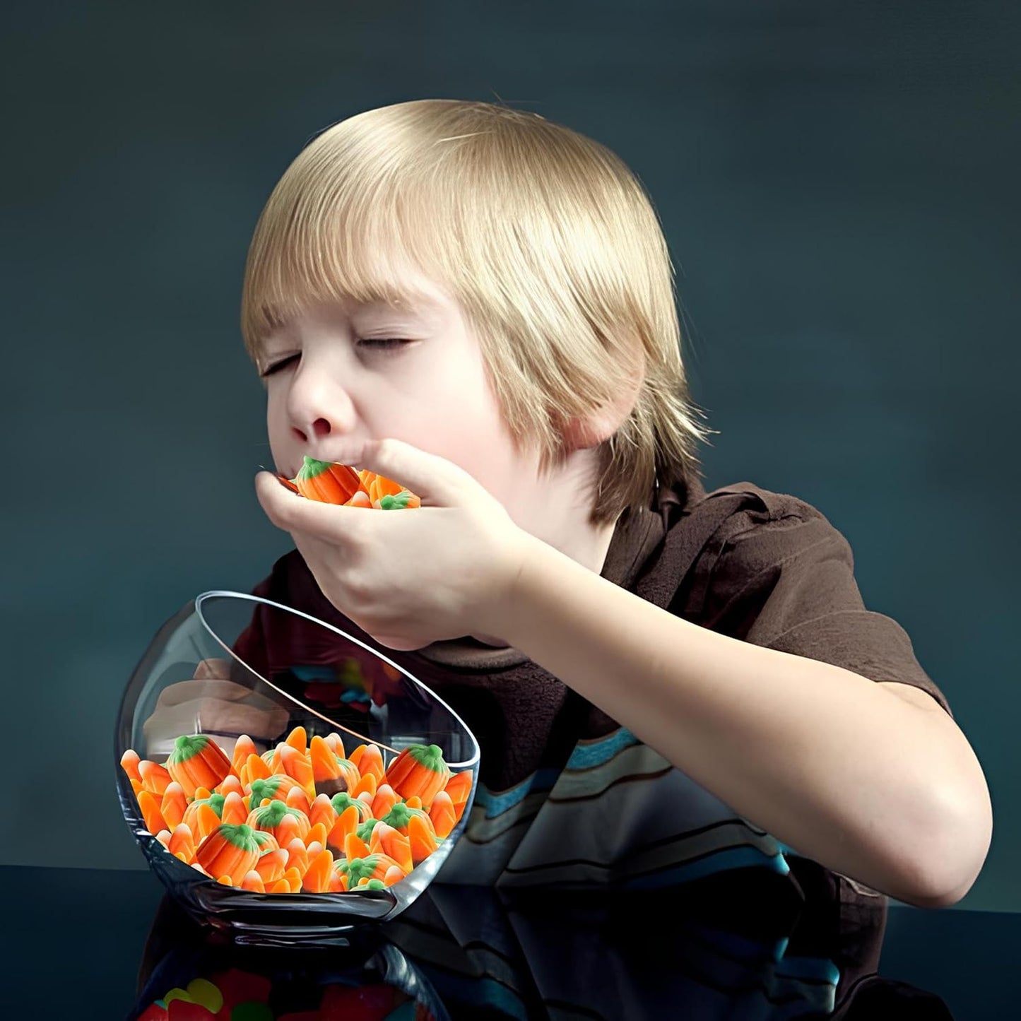 Halloween Candy Corn and Pumpkin Candy