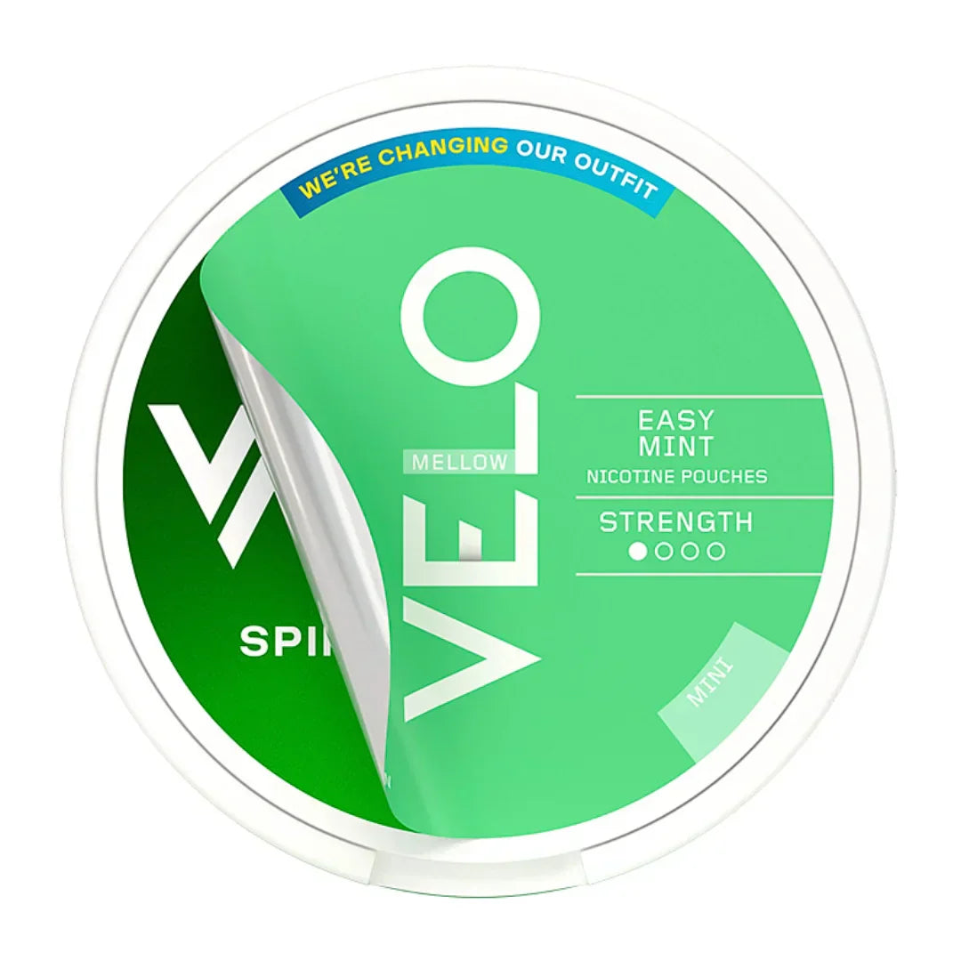 VELO SPIFFY SPEARMINT MINI NICOTINE POUCHES