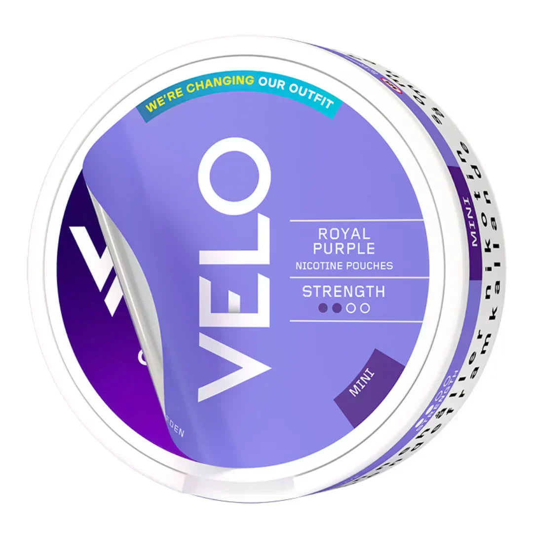 Groovy Grape 6mg Mini Nicotine Pouches By Velo