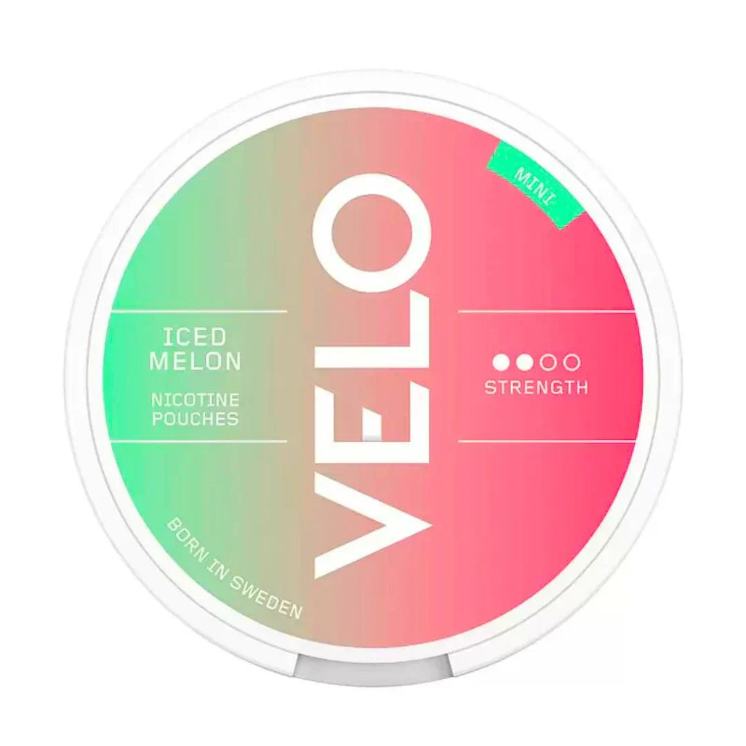 VELO ICED MELON MINI NICOTINE POUCHES- 6MG