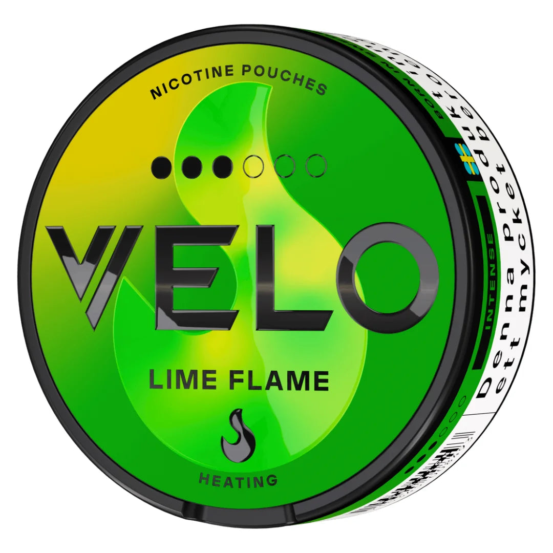 Lime Flame Intense Slim 8mg Nicotine Pouches By VELO