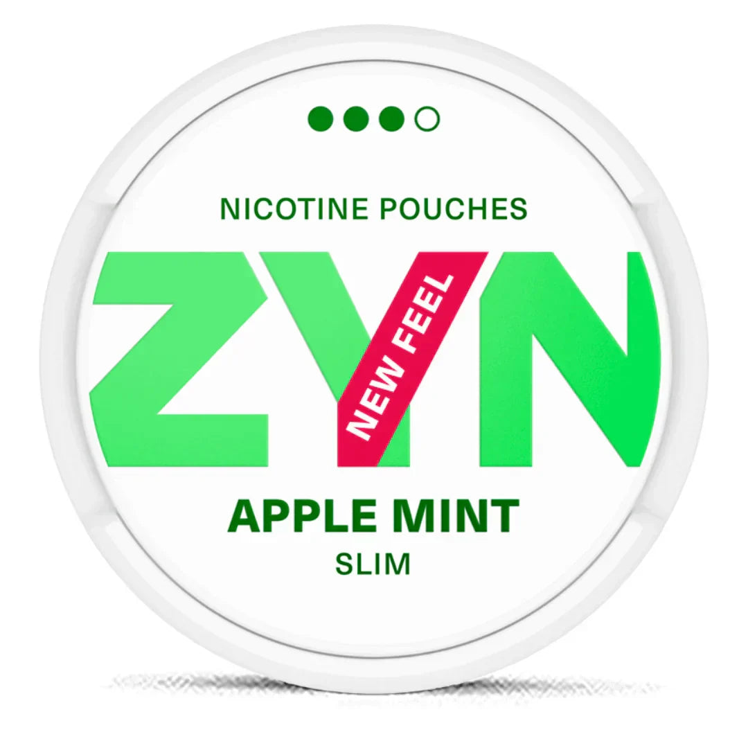 ZYN Slim Apple Mint 9mg Nicotine Pouches