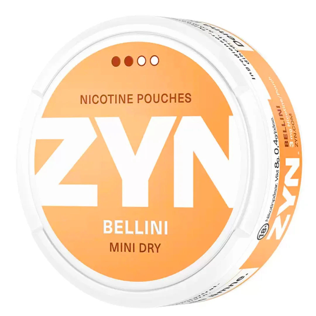 ZYN Mini Dry Bellini 3mg Nicotine Pouches