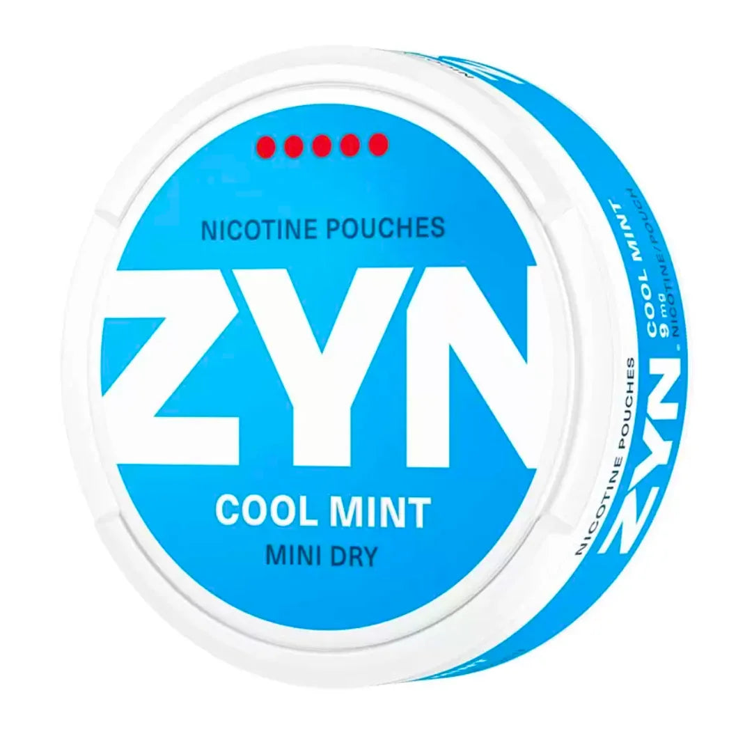 ZYN Cool Mint Super Strong Mini Dry 9mg Nicotine Pouches