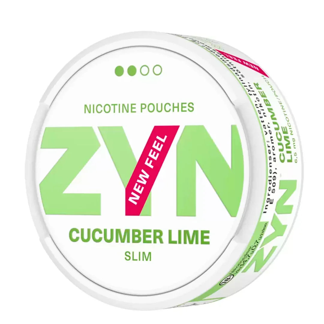 ZYN Slim Cucumber Lime 6.5mg Nicotine Pouches