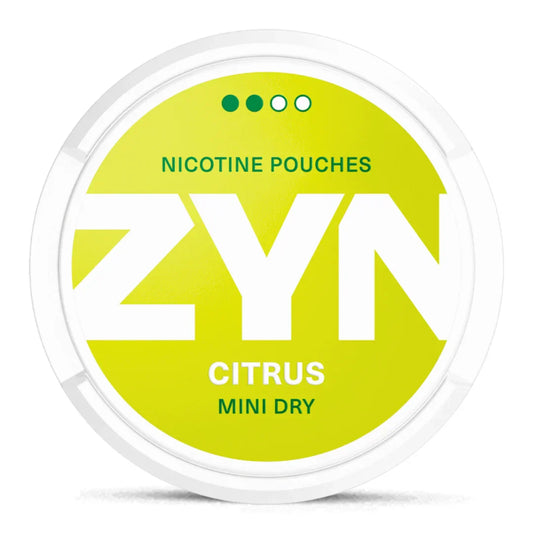 ZYN Citrus Mini Dry 3mg Nicotine Pouches