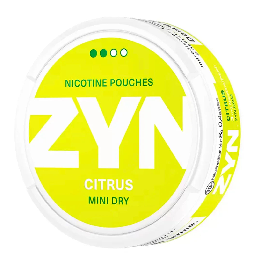 ZYN Citrus Mini Dry 3mg Nicotine Pouches