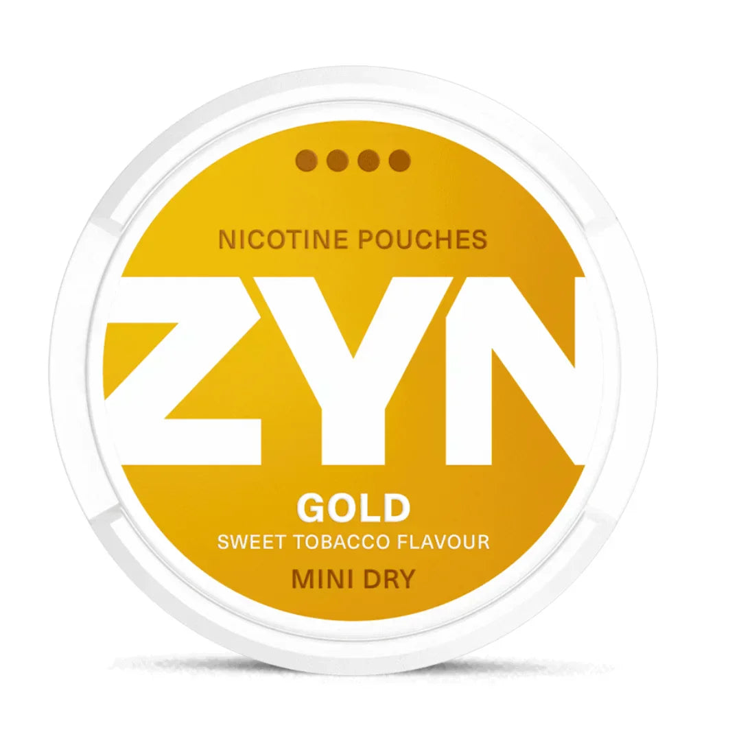 ZYN Mini Dry Gold 6mg Strong Nicotine Pouches