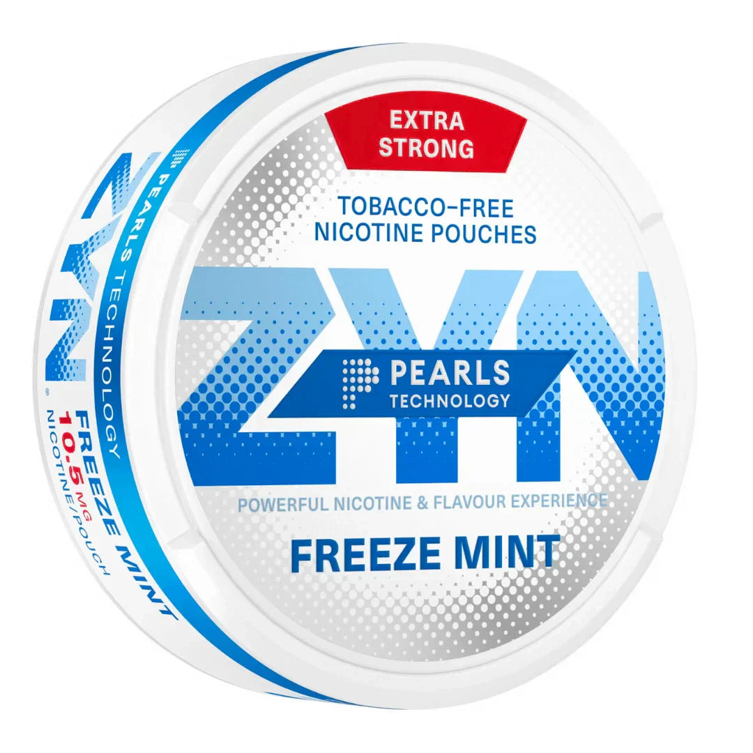 ZYN PEARLS FREEZE MINT EXTRA STRONG NICOTINE POUCHES