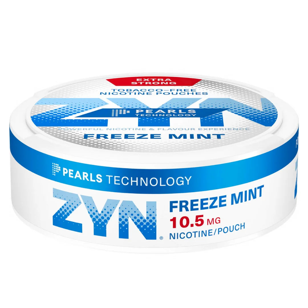 ZYN PEARLS FREEZE MINT EXTRA STRONG NICOTINE POUCHES