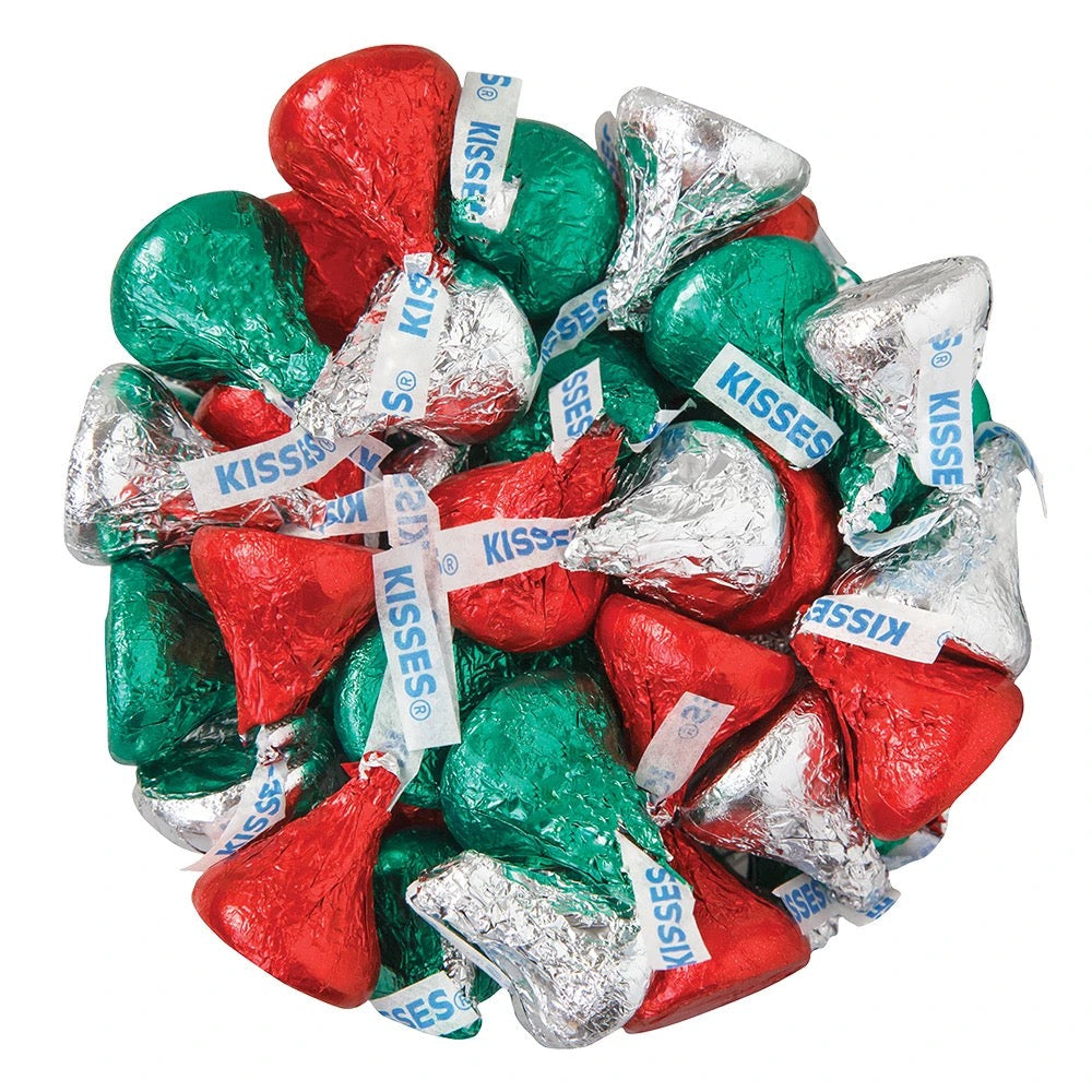 Hershey's Kisses Christmas Colors - 4.16lb