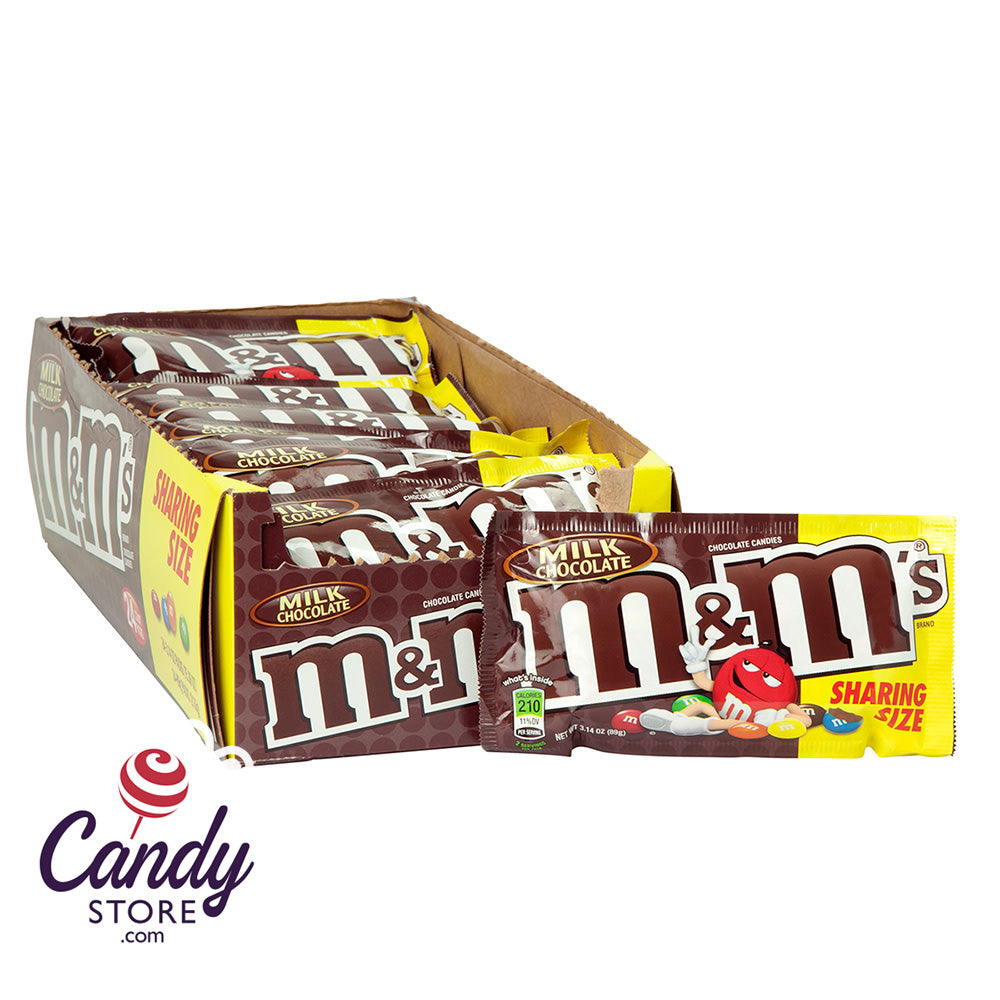 M&M's Share Size Milk Chocolate & Peanut - 24ct